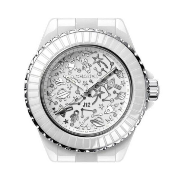 Chanel J12 Cosmic H7990 Quartz White Ceramic Limited Edition 33mm - Image 3