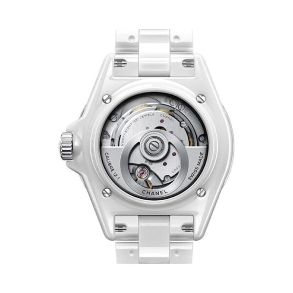 Chanel J12 H5705 Automatic White Ceramic Diamond Dial 38mm - Image 2