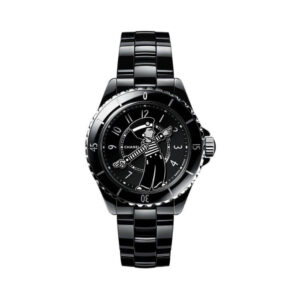 Chanel Mademoiselle J12 H7609 LA Pausa Black Ceramic 38mm