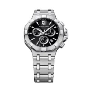 Concord Saratoga 0320490 Chrono Automatic Black Dial 43mm Men’s Watch