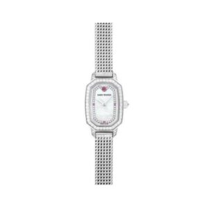 Harry Winston Emerald Collection 17.8Mm X 24Mm 18Kt White Gold Ladies Watch