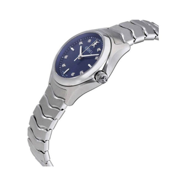 Ebel Wave 1216315 Quartz Blue Galvanic Dial Laides Watch - Image 3