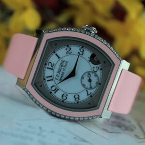 F.P  Journe Elegante With Inserts & 2 Rows Of Diamonds