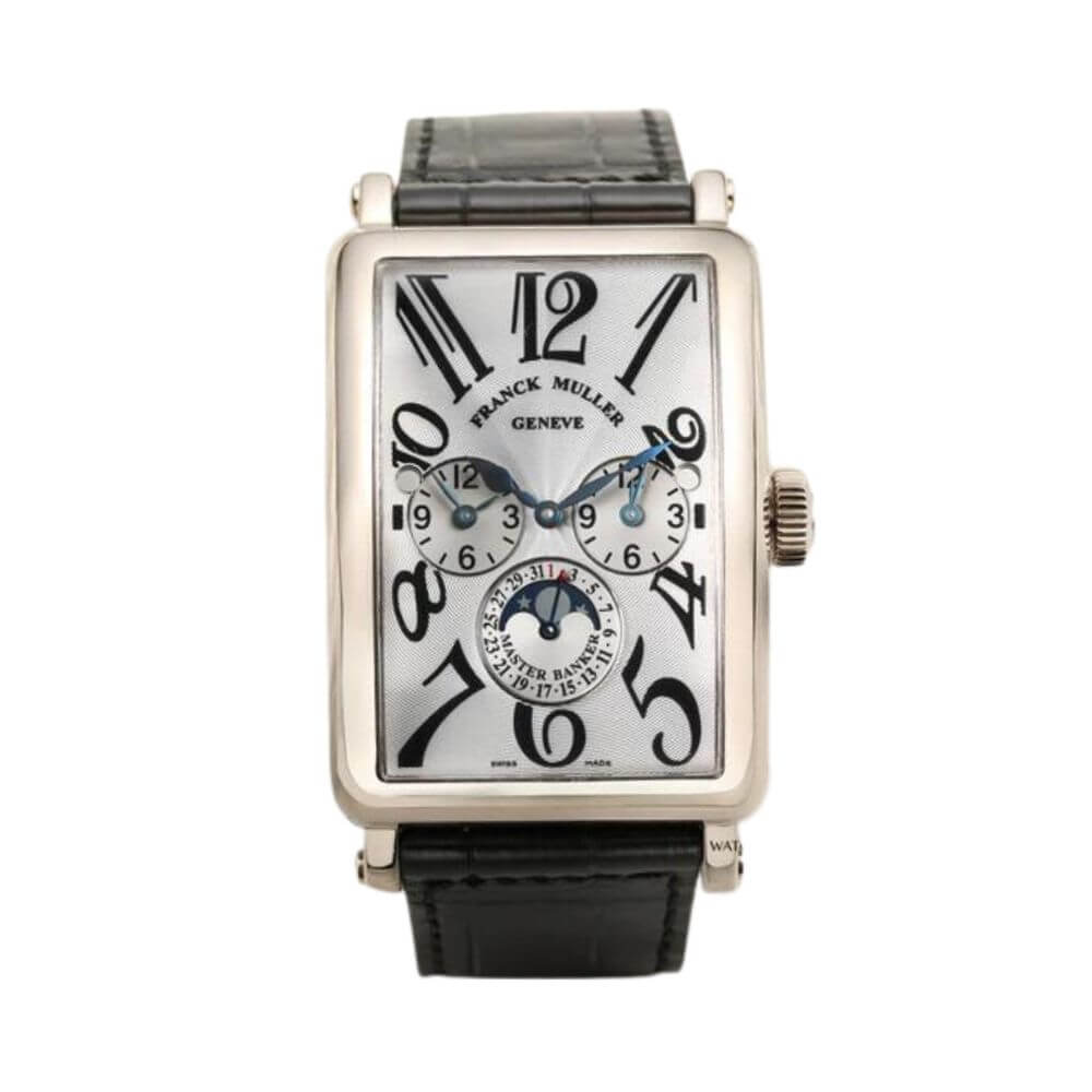 Franck Muller 1350 MB L DT Long Island Automatic Master Banker 18 KT YG