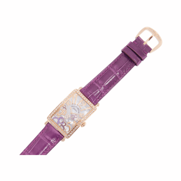 Franck Muller Long Island 952 QZ REL 8CD MOP VL D 1R Crazy 8 26mm White MOP Dial Womens Watch - Image 2