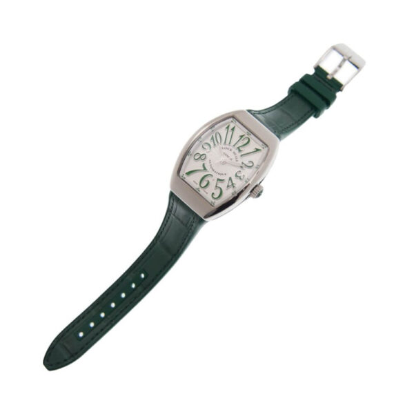 Franck Muller V 32 SC AT FO AC VR Vanguard Automatic Green Strap Ladies Watch - Image 3