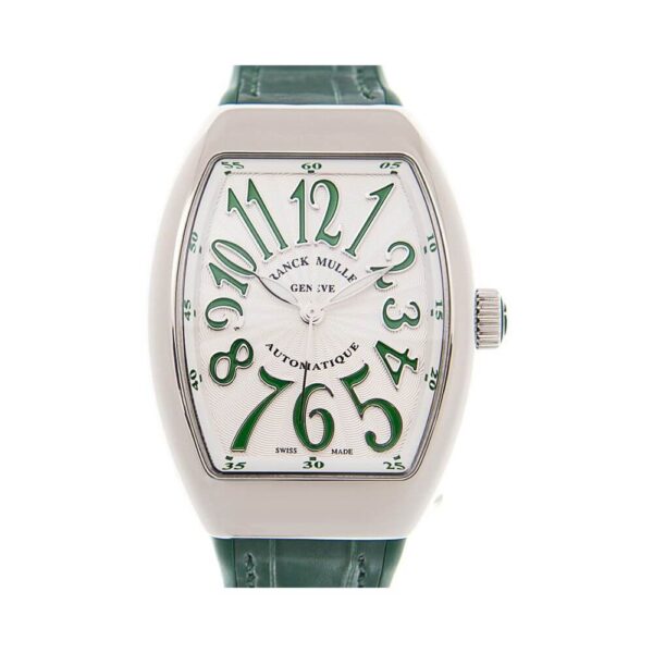 Franck Muller V 32 SC AT FO AC VR Vanguard Automatic Green Strap Ladies Watch