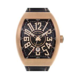 Franck Muller V 45 SC DT CIR BZ BR NR Vanguard Bronze Automatic Black Dial Men’s Watch