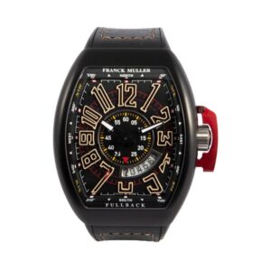 Franck Muller V 45 Sc Dt Lck Tt Nr Mc Bn Vanguard Full Black Men’S Watch