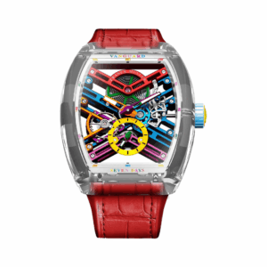 Franck Muller V45 S6 SQT DRM Vanguard Skeleton Sapphire