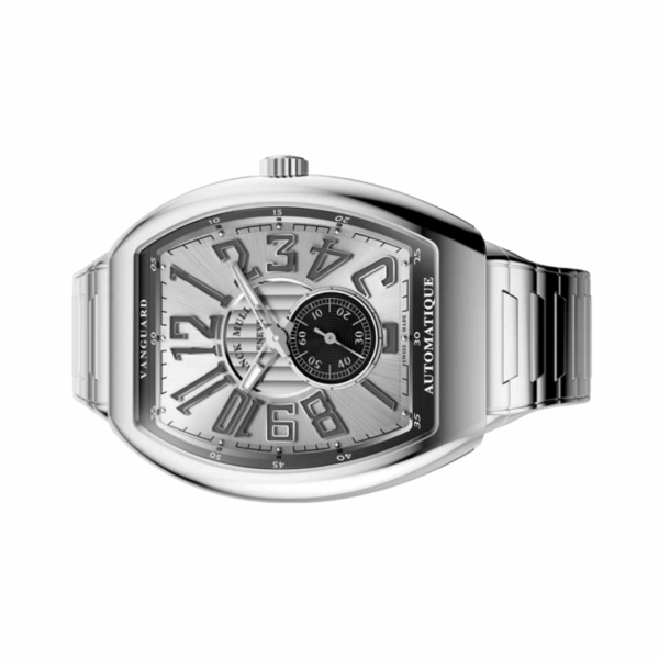 Franck Muller Vanguard V 41 S S6 AT FO VIN ACMC Automatic Slim Vintage 41mm Grey Dial - Image 2