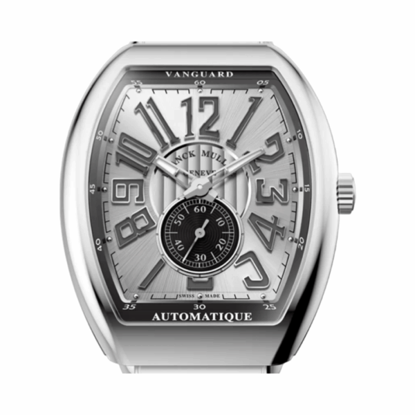 Franck Muller Vanguard V 41 S S6 AT FO VIN ACMC Automatic Slim Vintage 41mm Grey Dial - Image 3