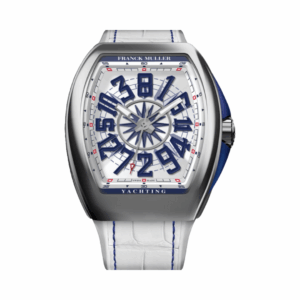 Franck Muller Vanguard V 45 Sc Dt Yachting Ac Bl White Dial