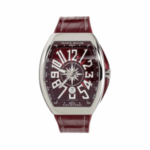 Franck Muller Vanguard V45 SC DT AC BO Automatic Burgundy Dial