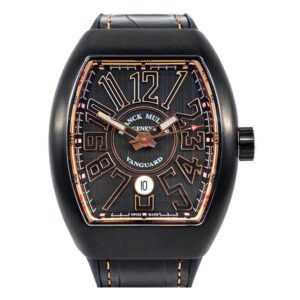 Franck Muller Vanguard Automatic Black Dial Men’S Watch