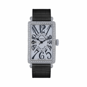 Franck Muller 1000 SC Long Eye Land 18K White Gold Diamond Bezel