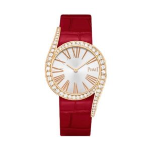 Piaget Limelight Gala G0A43361 Diamond Set Bezel 32Mm 18K Rose Gold Leather Straps Women’S Watch