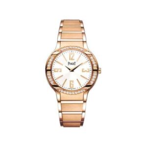 Piaget Polo Diamond 32Mm 18Kt Rose Gold Ladies Watch