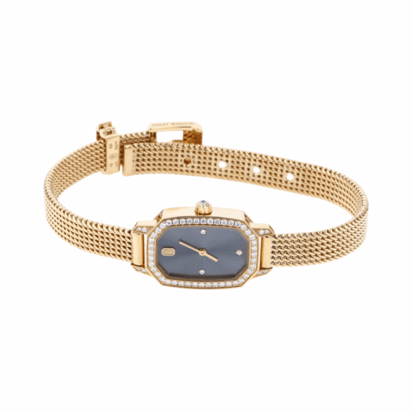 Harry Winston Emerald EMEQHM18YY003 18k Rose Gold 24mm MOP Diamonds Dial Womens Watch - Image 2