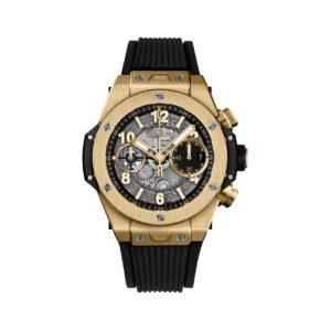 Hublot Big Bang Full Magic Gold 441.VX.1131.RX Black Skeleton Dial 42mm Men’s Watch