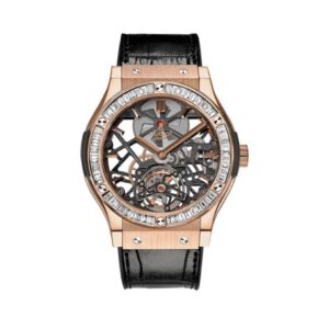 Hublot Classic Fusion 505.OX.0180.LR.1904 Tourbillion Skeleton 45mm Men’s Watch