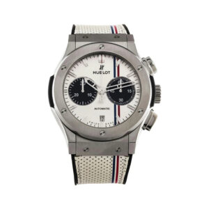 Hublot Classic Fusion 521.NX.2612.VR.TRA13 Chronograph Ltd Edition Titanium 45mm White Dial Men’s Watch