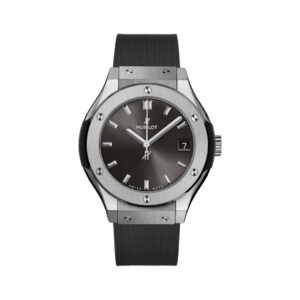 Hublot Classic Fusion 581.NX.7071.LR.1104 Titanium Diamond Quartz 33mm Ladies Watch