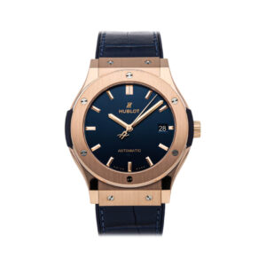 Hublot Classic Fusion King Gold 511.OX.7180.LR Blue 45mm Men’s Watch