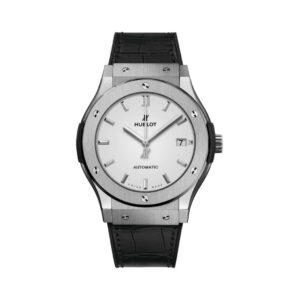 Hublot Classic Fusion 511.NX.2611.LR Titanium 45mm Silver Dial Men’s Watch