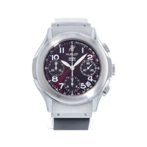 Hublot MDM 1810.1 Automatic Chronograph Stainless Steel 40mm Burgandy Dial Men’s Watch