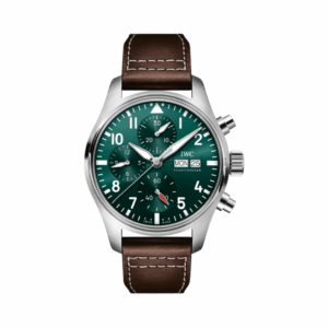 IWC Pilot Chronograph REF IW388103 41 Automatic Green Dial