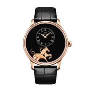 Jaquet-Droz Heure Minute Low Relief Horse Petite Limited To 88 Pcs Men’S Watch Ref. J005033201