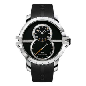Jaquet Droz Grande Seconde J029030409 Black Dial 45Mm Stainless Steel Black Leather Straps Men’S Watch