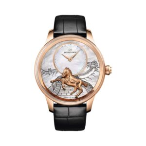 Jaquet Droz Les Ateliers D’Art Petite Heure Minute Relief Men’S Watch Ref. J005023275
