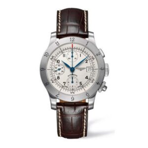 Longines Heritage Automatic Chronograph Calendar  Stainless Steel In Strap  Men’S Watch