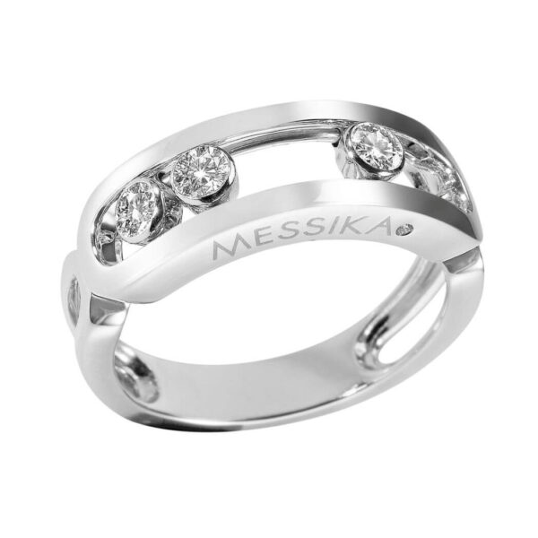 Messika Move Classic 03998-WG White Gold Diamond Ring - Image 3