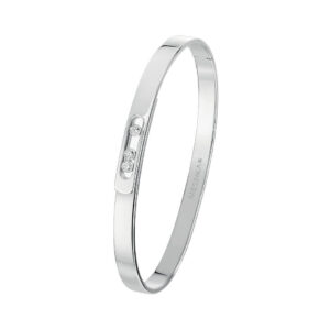 Messika Move Noa Bangle 10092-WG White Gold Diamond Bracelet