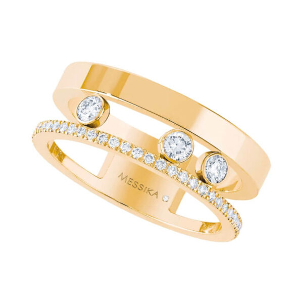 Messika Move Romane 06516-YG-55 18Karat Yellow Gold Diamond Ring - Image 2