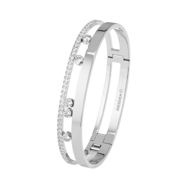 Messika Move Romane 06747-Wg White Gold And Diamond Bracelet - Image 3
