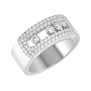 Messika Paris Move Noa Pave 10102-WG-53 18Ct White Gold Diamond Ring