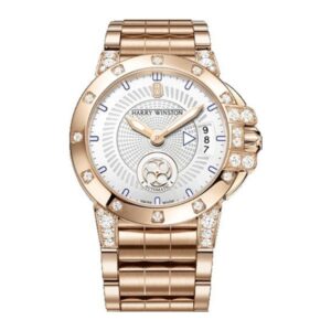 Harry Winston Ocean Automatic 36Mm Ladies Watch Ref. Oceahd36Rr002