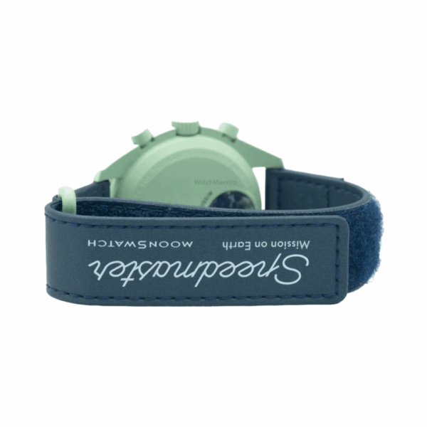 Omega X Swatch Mission To Earth So33G100 Blue Straps - Image 4