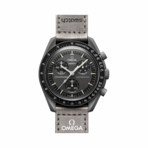 Omega X Swatch Mission To Mercury So33A100 Moonswatch Grey Strap