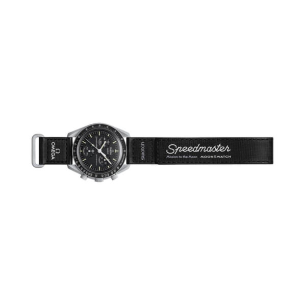 Omega X Swatch Mission To Moon SO33M100 Black Bioceramic - Image 3
