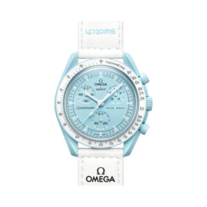 Omega X Swatch Mission To Uranus Pastel So33L100 Moonswatch Blue Bioceramic