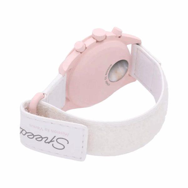 Omega X Swatch Mission To Venus So33P100 Moonswatch White Strap - Image 3
