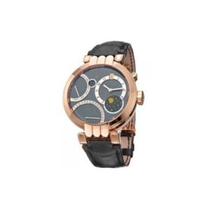 Harry Winston Premier Excenter Perpetual Calendar 41Mm 18Kt Rose Gold Men’S Watch