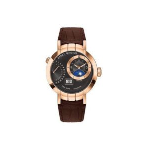 Harry Winston Premier 18Kt Rose Gold 41Mm Men’S Watch
