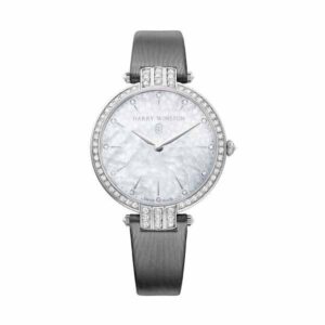 Harry Winston Premier 36Mm 18K White Gold Ladies Watch