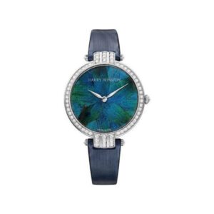 Harry Winston Premier PRNQHM36WW006 Feathers 36Mm 18Kt White Gold
